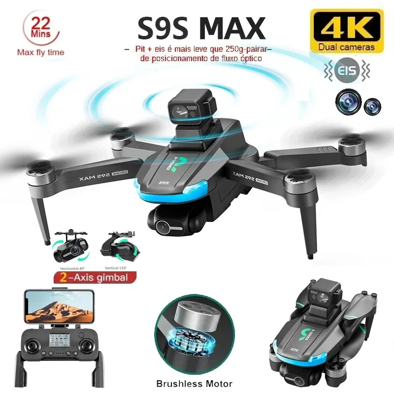 Drone Camera Lens - Nuevo S9S MAX MINI Drone 4K