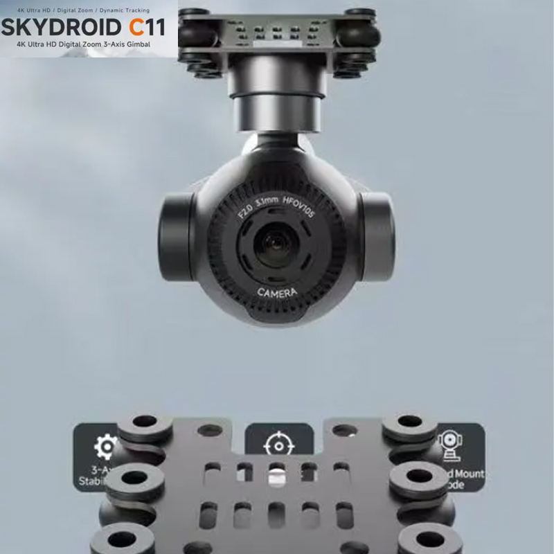 Drone Camera Waterproof - Cámara con Gimbal de 3 Ejes