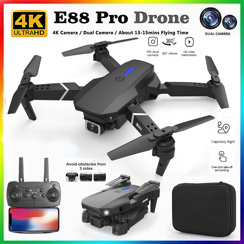 Nuevo Dron RC Profesional E88  - Drone Camera Night Vision reseña y precio