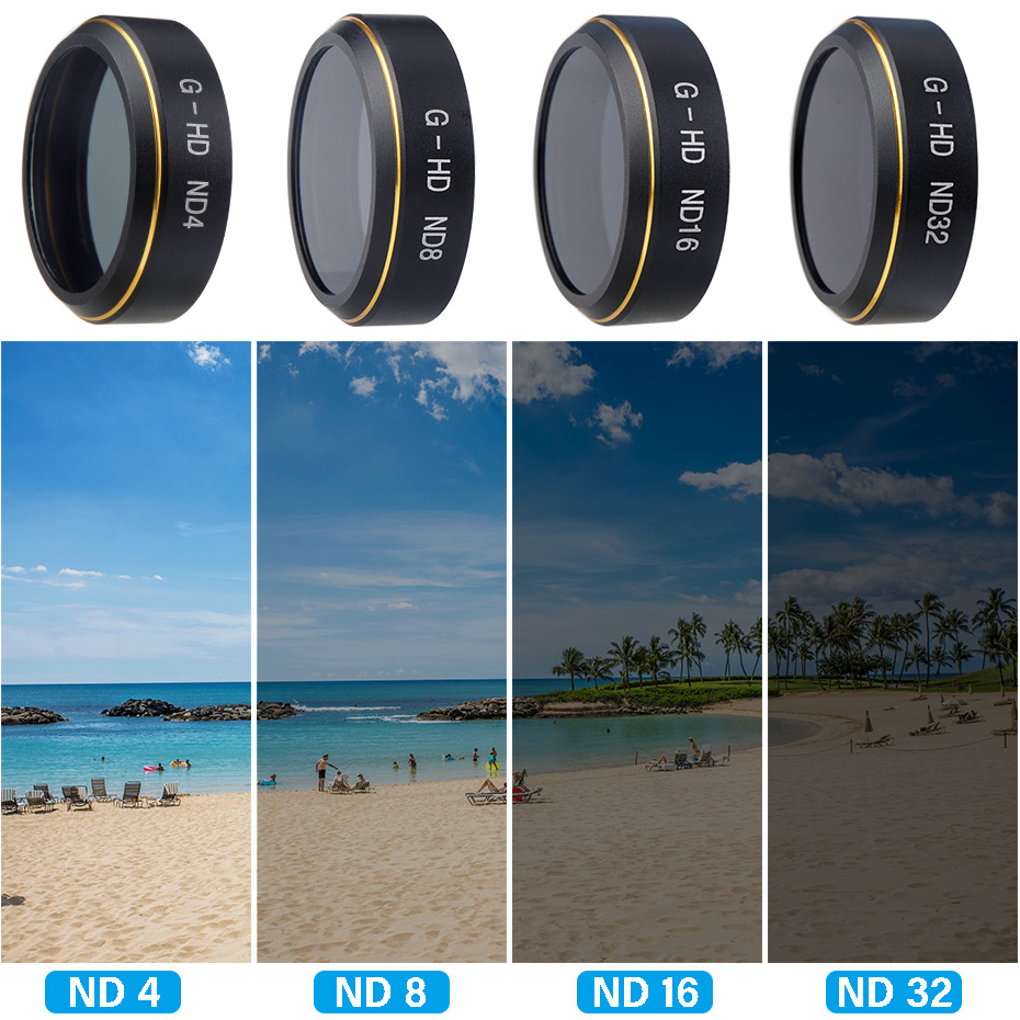Filtro de Dron para Phantom 4  - Drone Camera Filter reseña y precio
