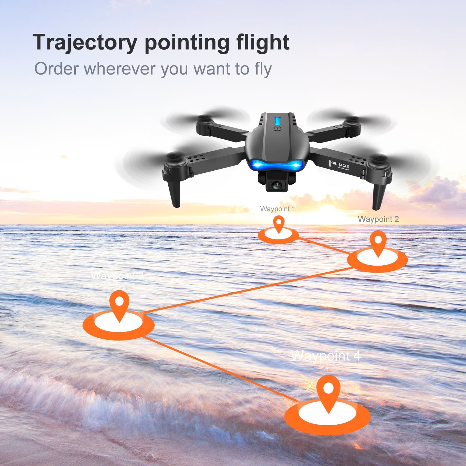 El Dron Plegable E88PRO MAX 20 - Drone Camera Lens reseña y precio