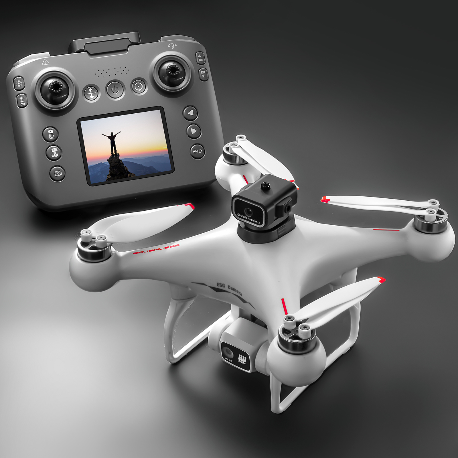 Dron ZNLYRION S116 RC con Moto - Drone Camera Lens reseña y precio