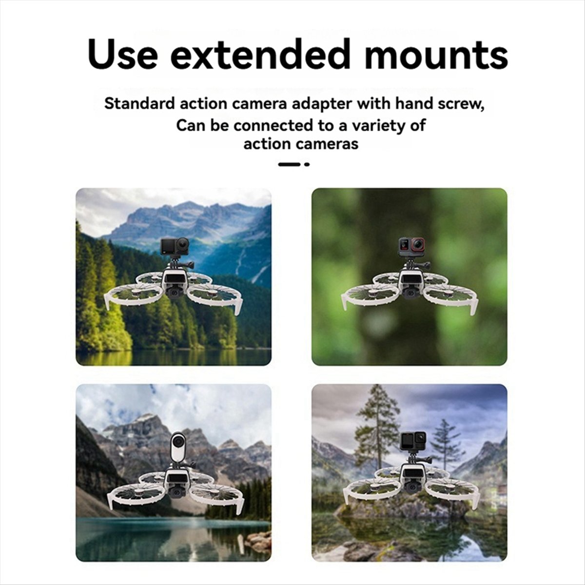 Soporte de Expansión Superior  - Drone Camera Action reseña y precio