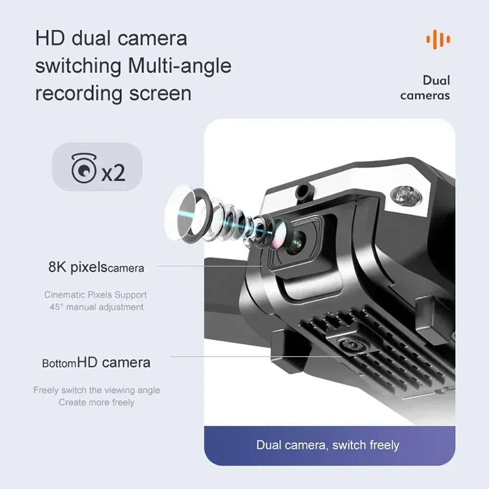 Dron G6 Pro 8K con Cámara Dual - Drone Camera Mount reseña y precio