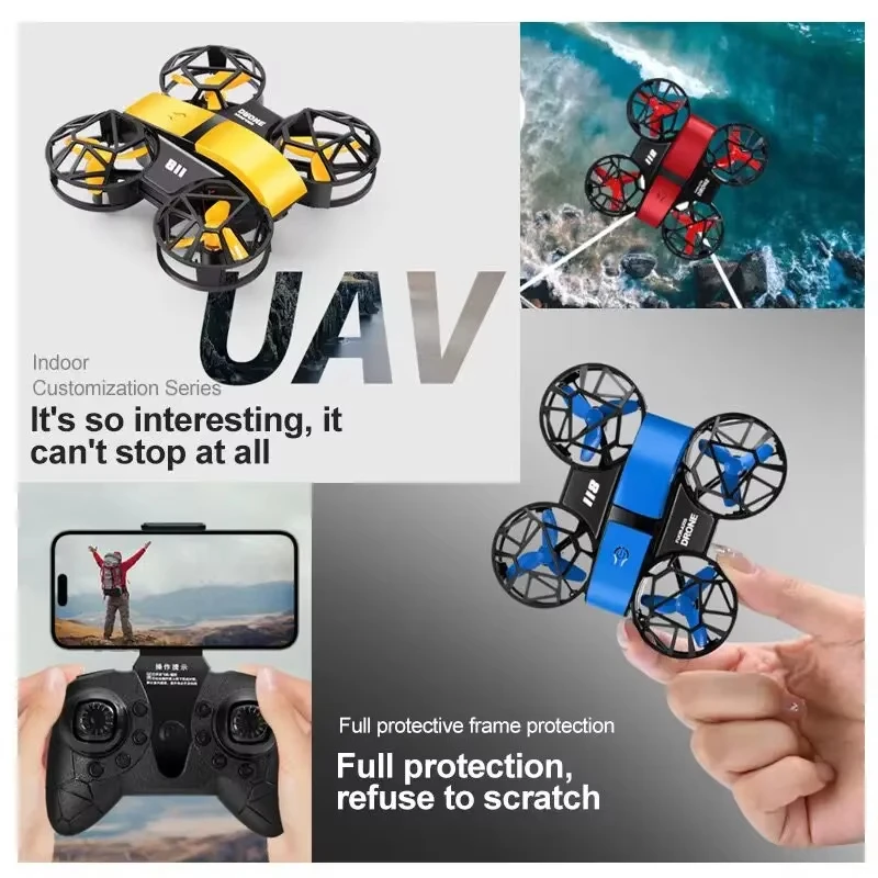 Mini Dron D12 4k Profesional c - Drone Camera Mount reseña y precio