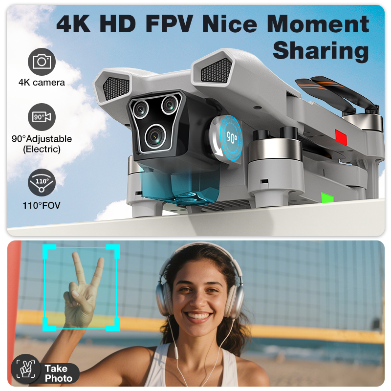 NUEVO Dron L017 Pro con Motor  - Drone Camera With Gimbal reseña y precio