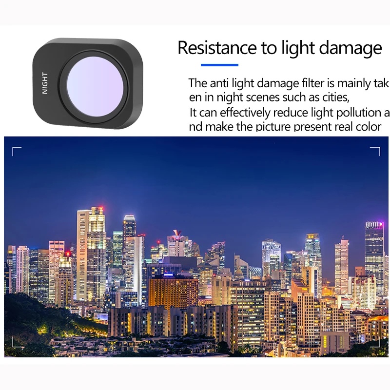 Filtro para Dron DJI Mini 3 Pr - Drone Camera Filter reseña y precio